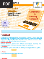 Conditional and Looping Constructs