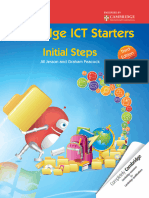 Cambridge ICT Inital Steps (Third Edition), Jill Jesson and Graham Peacock, Cambridge University Press - Public