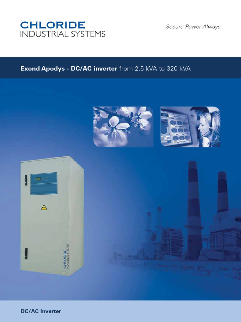 Emerson Chloride Exond Apodys | PDF | Power Inverter | Power Supply