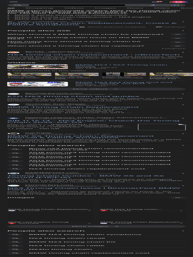 bmw n63 timing chain replacement Google Search PDF