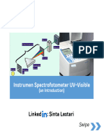 Instrumen Spektrofotometer UV-Visible (Introduction)