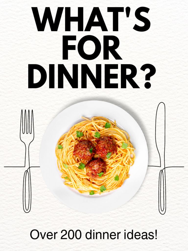 Dinner Ideas | PDF