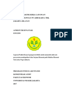 Lap. PKL Astrid Putri Dewantari pada kantor pusat Adhi Karya