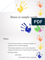 Stress in Simple Words