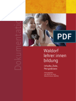 Waldorf Lehrer:innen Bildung: Inhalte, Ziele, Perspektiven
