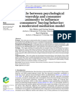 Mishra-2022-APJML-Battle Between Psychological Ownership and Consumer Animosity To Influence Consumers Buying Behavior-A Moderated Mediation Model