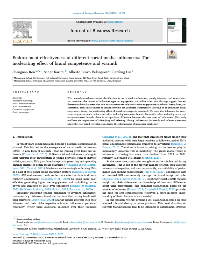 Influencers Go Ewd: The Rise of Endorsement Deals and Authenticity in the Digital Age