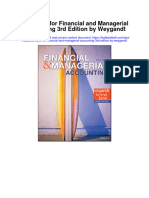 Test Bank For Financial and Managerial Accounting 3rd Edition by Weygandt
