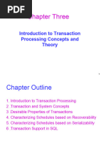 Chapter 3 - Transaction Management