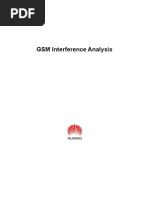 GSM Interference Analysis