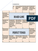 Board Game Perfect Tenses - Business English