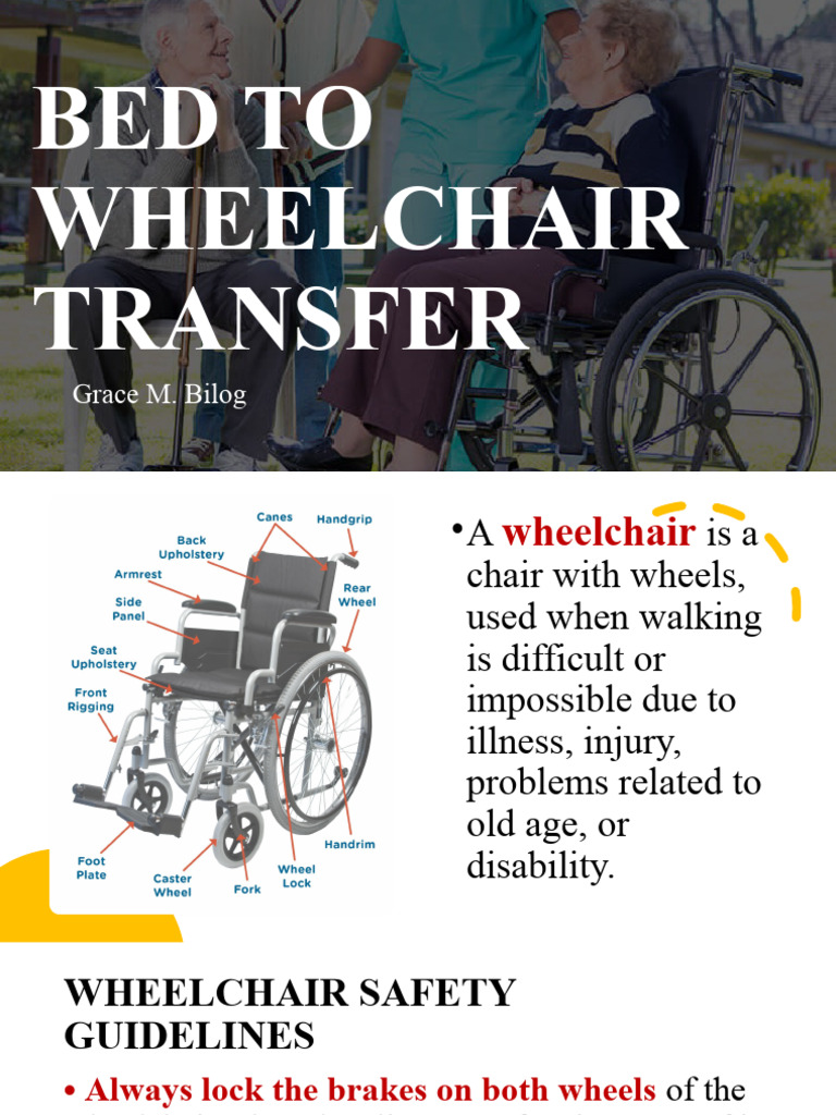 Bed To Wheelchair Transfer PDF