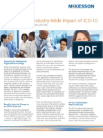 Get Ready For Industry Wide Impact of ICD-10