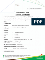 Copper Cathodes: Full Corporate Offer