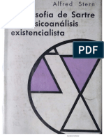 Stern. La Filosofía de Sartre y El Psicoanálisis Existencialista. Cap. 13