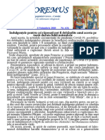 Indulgențele Pentru Cei Răposați Pot Fi Dobândite Anul Acesta Pe Toată Durata Lunii Noiembrie