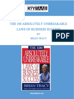 100 Laws of Business Success