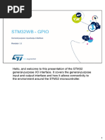 En - STM32WB System General Purpose IO Interface GPIO