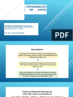 Slides - Sistema de Informação de Saúde Da Atenção Básica - Sisab