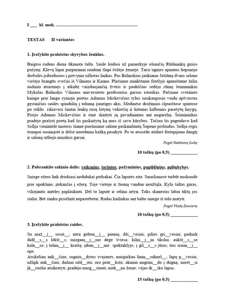Testas II | PDF