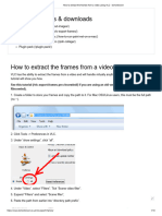 How To Extract The Frames From A Video Using VLC - Isimonbrown
