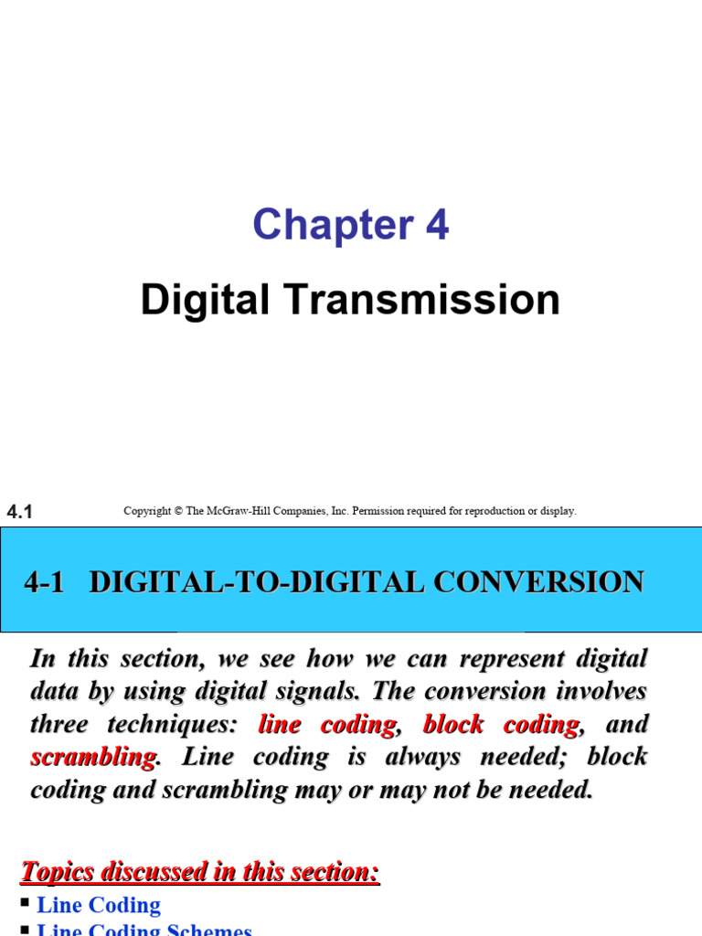 Line Encoding 1 | PDF
