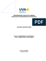 AVA1 - Cálculo Diferencial e Integral II - Eduardo Martins Pires
