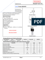 NCEP15T14 NCEPowerSemiconductor