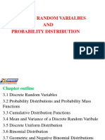 Chapter 3 - Discrete Radom Variables and Probability Distribution