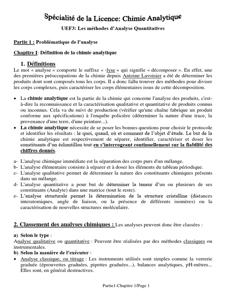 Problematique D Analyse Pdf