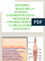 Principios Generales de La La Funcion Gastrointestinal