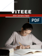 VITEEE 2024 Sample Paper