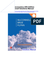 Macroeconomics 20th Edition Mcconnell Solutions Manual