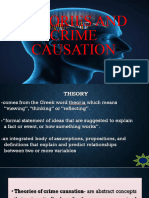 Theories and Crime Causation