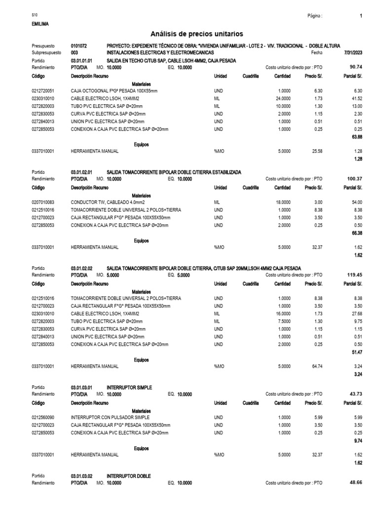Acu Electricas | PDF