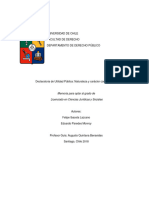 Declaratoria de Utilidad Pública Naturaleza y Carácter Constitucional