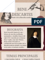 FILOSOFÍA. Filósofo Moderno (Rene Descartes)