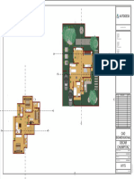 Plano de Planta Del 1 y 2 Nivel