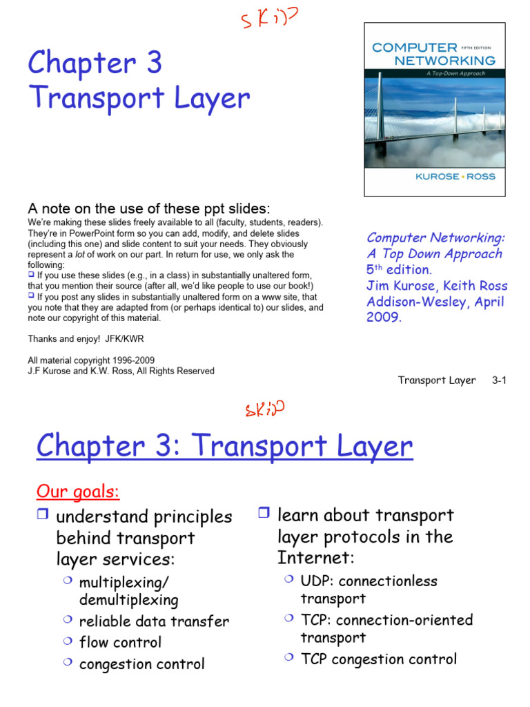 Chapter7 TCP UDP Tagged | PDF | Transmission Control Protocol | Port ...