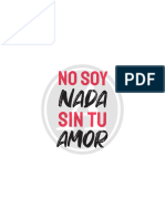 NO SOY NADA SIN TU AMOR (1er Cap)