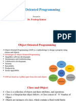 Object Oriented Programming DR Pradeep