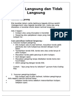 Kalimat Langsung Dan Tidak Langsung