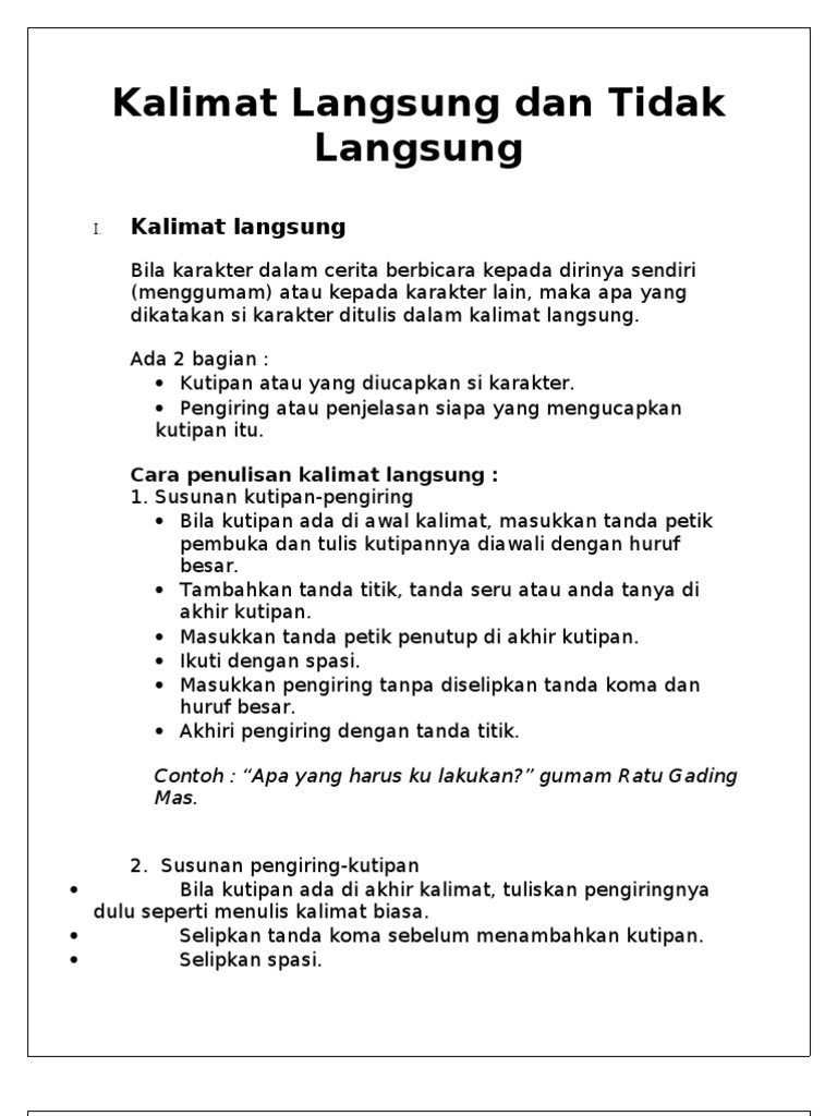 Cara Membuat Kalimat Tidak Langsung: Contoh & Tips Praktis
