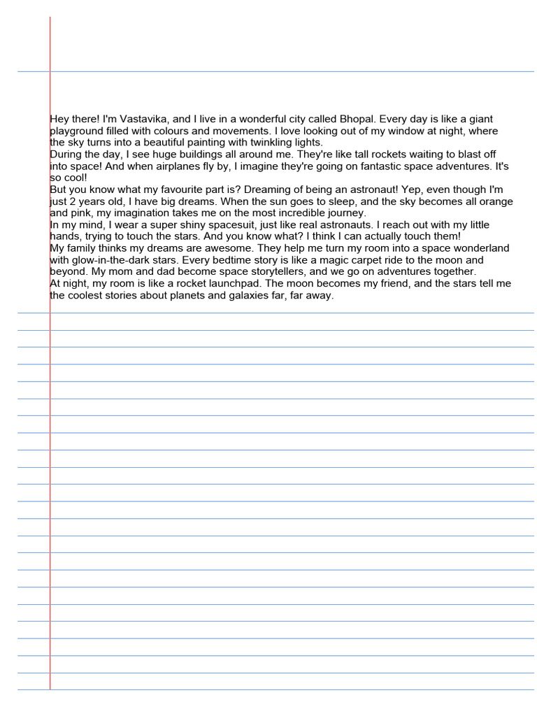 Printable Lined Paper College Ruled | PDF