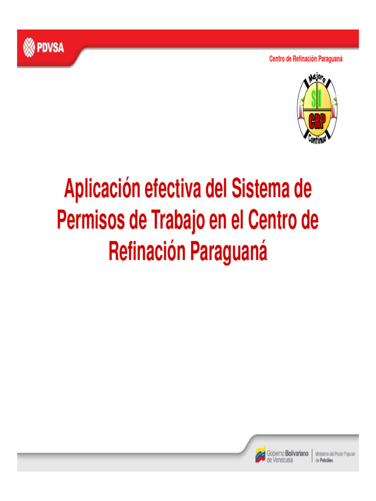 Modulo C Modificacion Aplicacion Efectiva Del Sistema de Permiso de ...