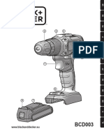 Black and Decker BCD003 Trapano Avvitatore