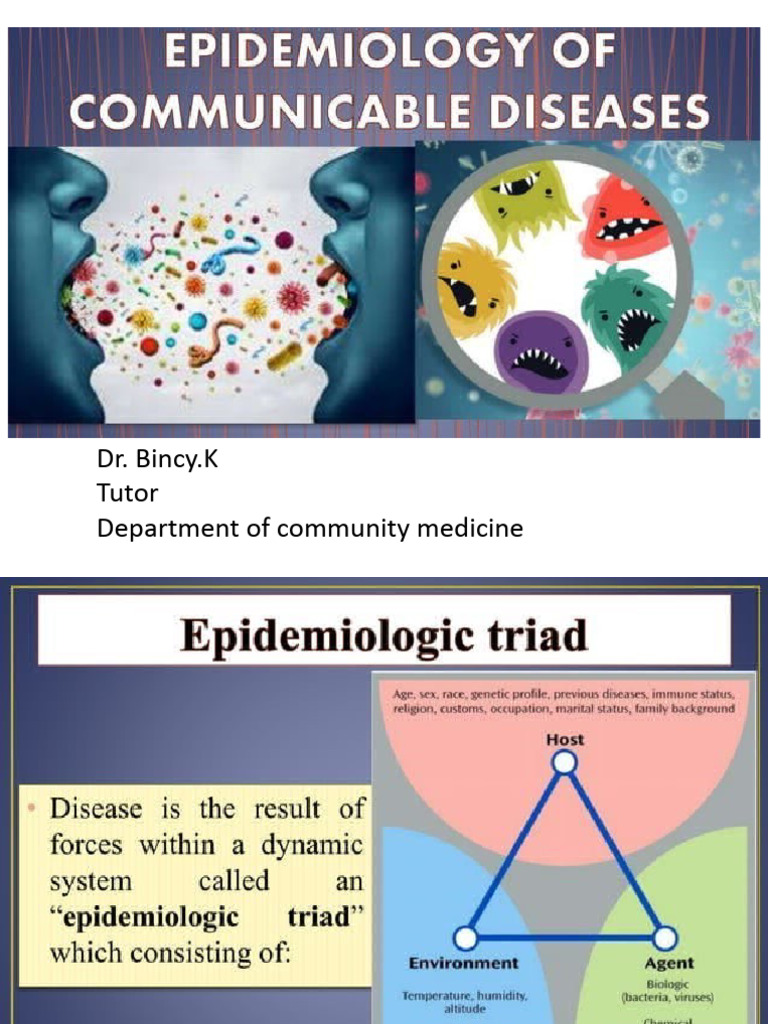 Epidemiology of Communicable Diseases | PDF