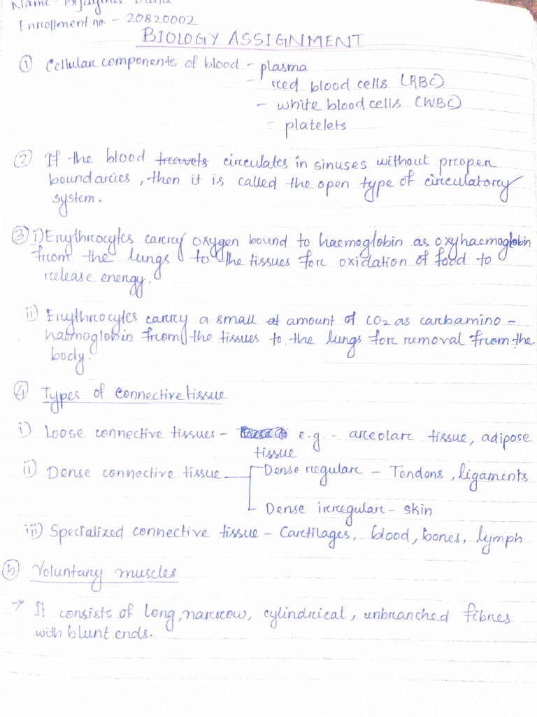 Zoology Notes For Bsc 1st Year Pdf