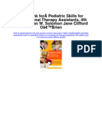 Test Bank For Pediatric Skills For Occupational Therapy Assistants 4th Edition Jean W Solomon Jane Clifford Obrien