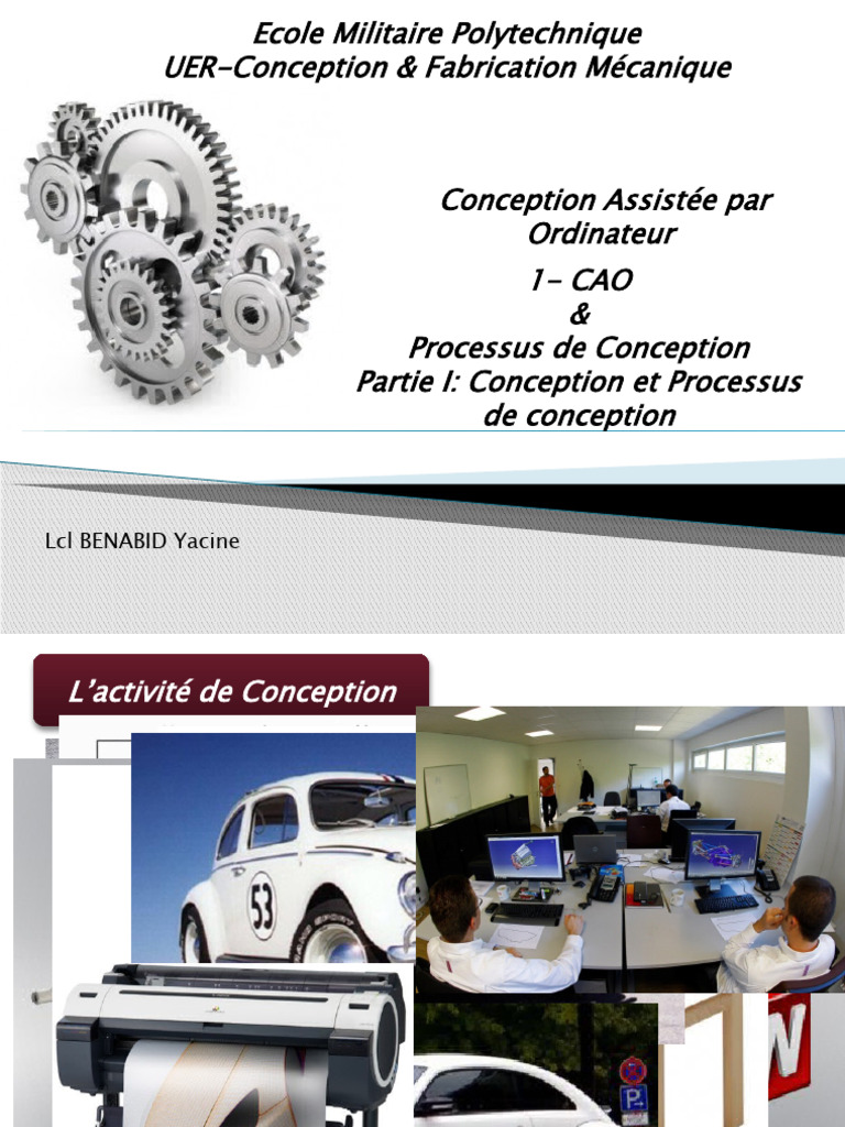 Séance3-CAO & Processus | PDF | Conception assistée par ordinateur ...